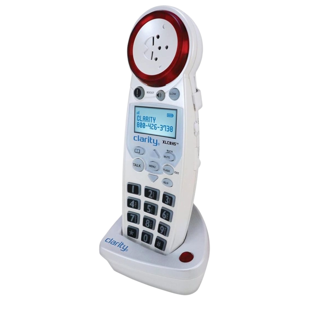 (2set)White and Red  VoIP Phone